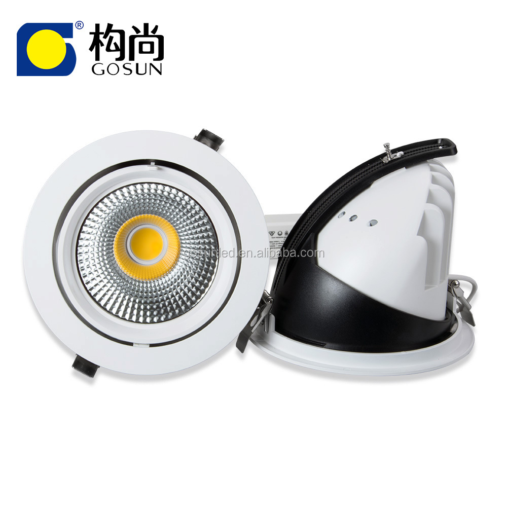 5 лет гарантии 10-50 Вт CRI97 led gimbal downlight