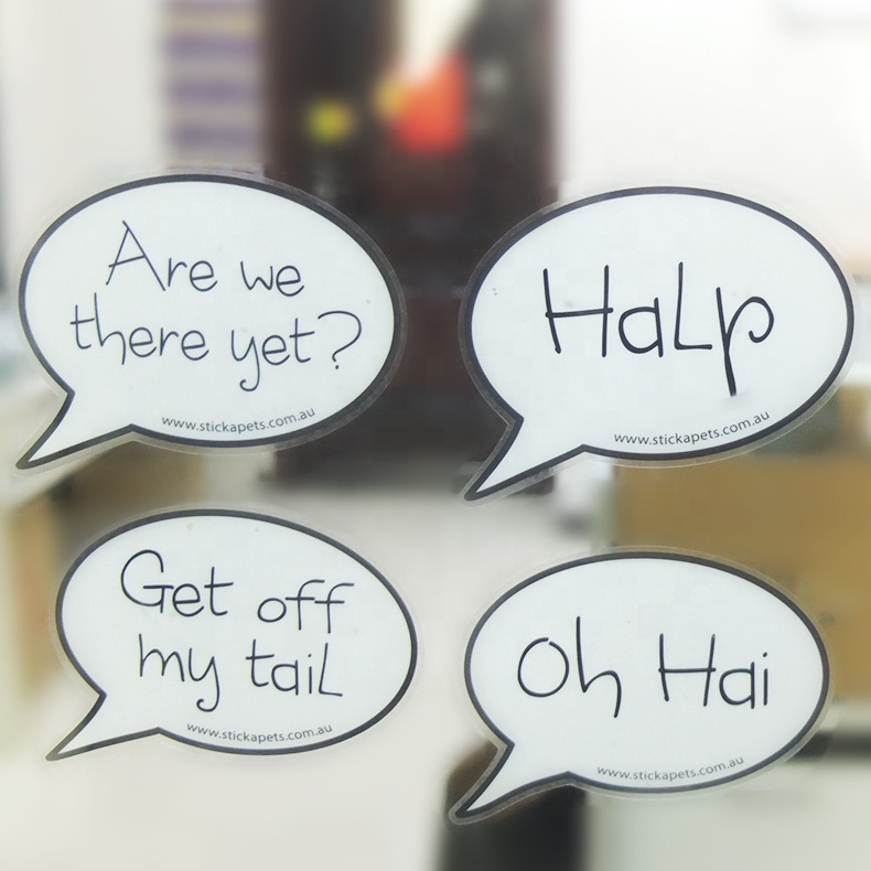 Custom Vinyl sticker Static Cling window film