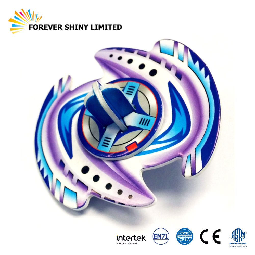 Promotional Gift Custom Cool Cheap Small Capsules Egg Toys for Kids DIY Mini Cards 3D Puzzles Spinning Top for Vending Machine