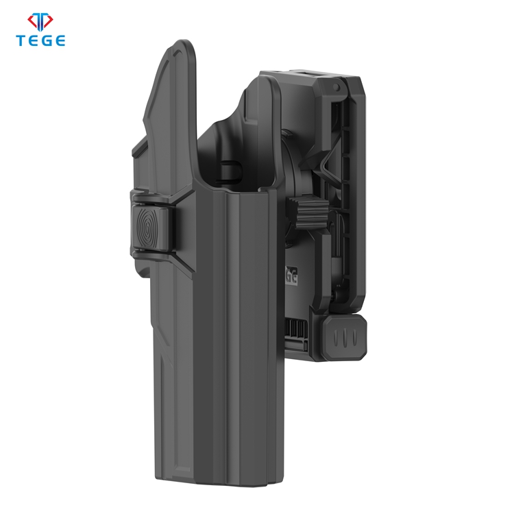 Универсальная тактическая кобура Glock подходит для Glock 17/22/31 Gen 1-5 с двумя в одном зажимом для ремня с полимерной регулировкой