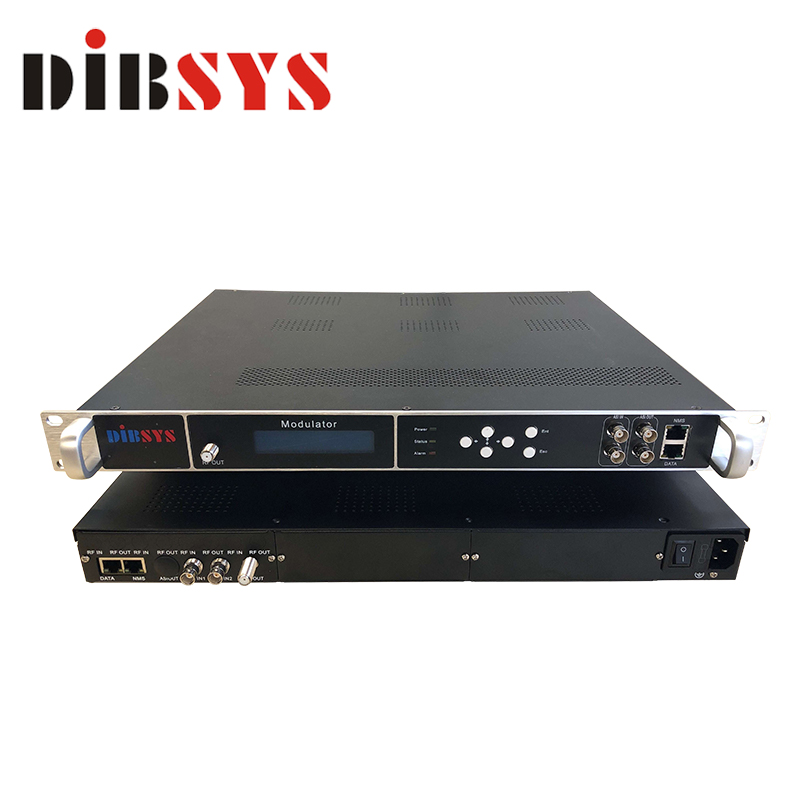 Dibsys (Q416M) ISDBT 16 канальный РЧ ISDB-T модулятор