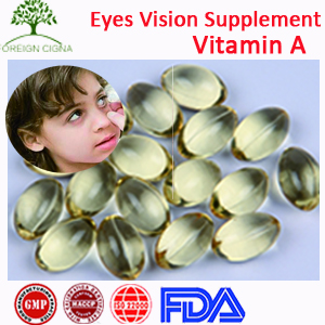 OEM Природные Глаза видения дополнение Vitamin A Мягкий гель капсулы