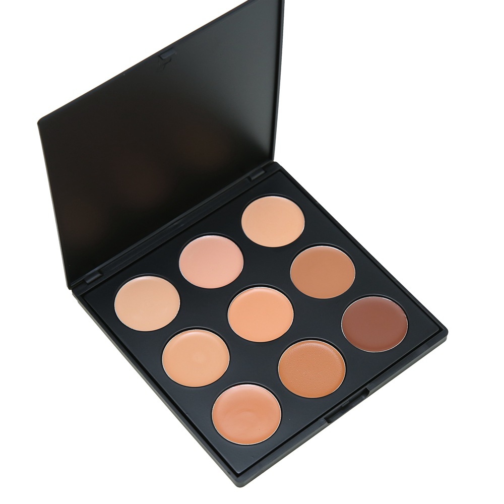 9 Color creamy concealer palette, Beauty Pro Face Cream Makeup Concealer