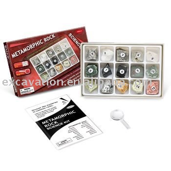 Wholesale School Learning Educational Toys for Kids/ Metamorphic Rock Collection Science Kit