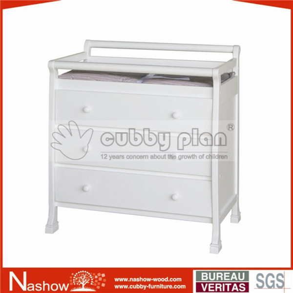 Современный комплект детской мебели Cubby с ящиком, деревянный детский стол для пеленания