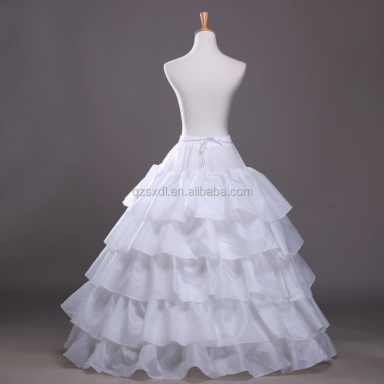 Оптовая продажа для взрослых Мода Petticoat Свадьба подъюбник Нижняя юбка свадебное платье Petticoat