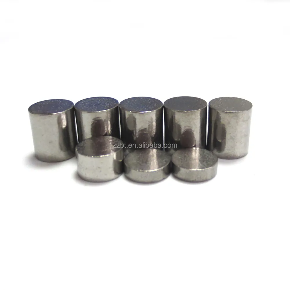 3/8" tungsten alloy cylinders 8pcs 3oz tungsten pinewood derby weights