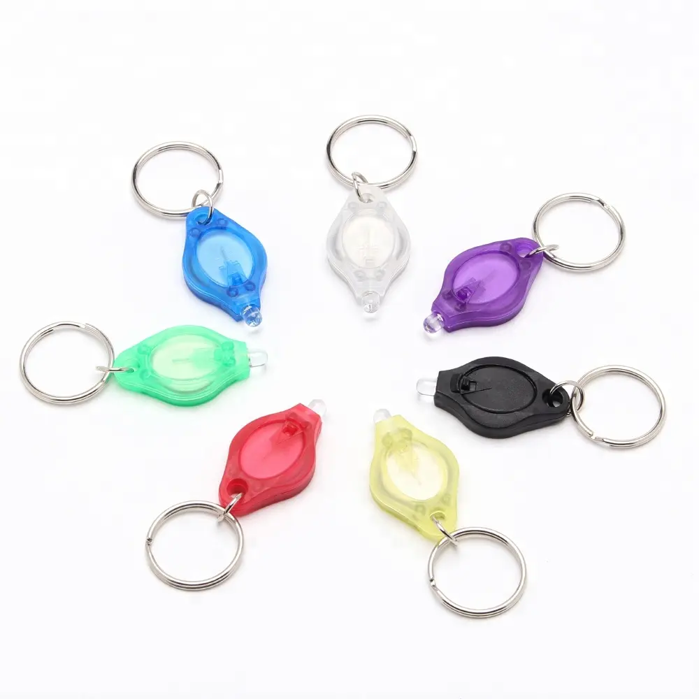 Cheap promotional giveaways7/color LED Keychain Custom Logo torch llaveros custom keychain turtle design led UV flashlight