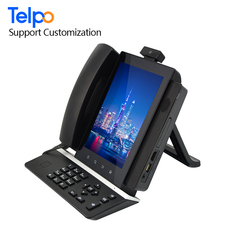 Telpo V100 VoIP SIP бизнес-медиа-телефон высокого качества с точкой доступа Wi-Fi