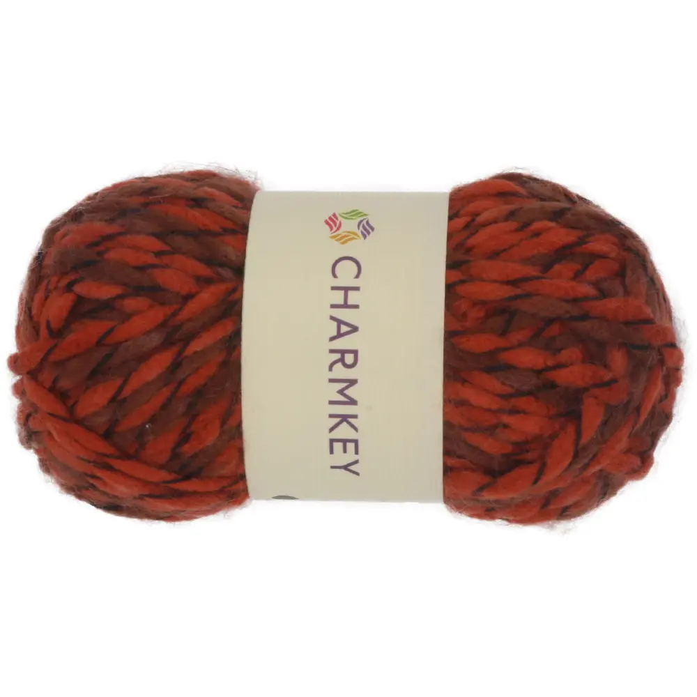 Charmkey acrylic yarn fancy yarn for knitting polyester textured yarn