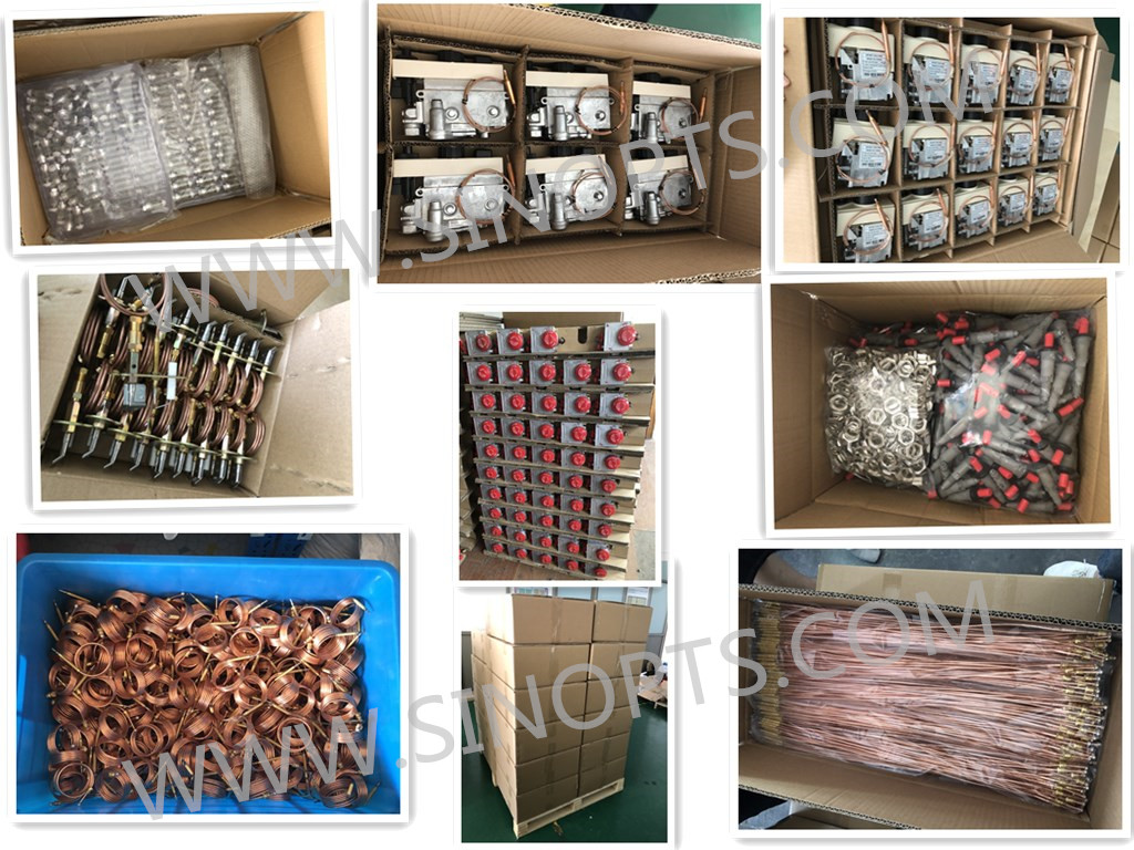 Sinopts Gas Heater Spare Parts Thermopile Pilot Burner Gas Thermocouple For Cooking Appliance