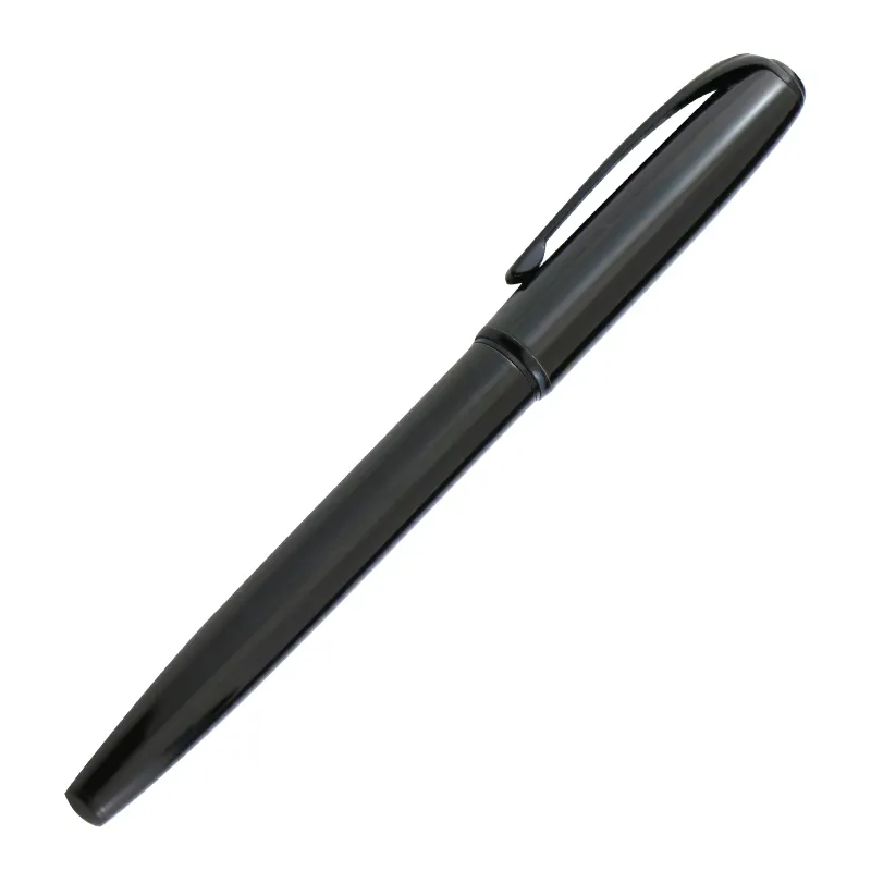 charm full black fountain pen calligraphy smooth writing business shorthand pen superfine nib fountain beta pen