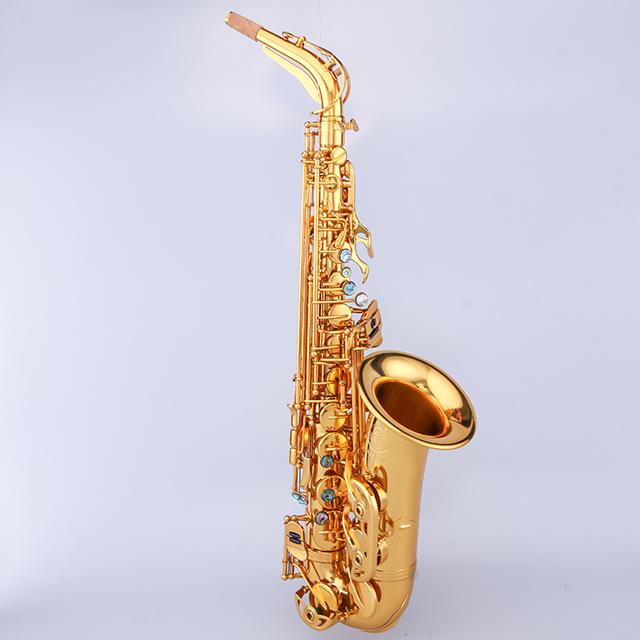 Brass Body Material High Quality Alto Saxophone