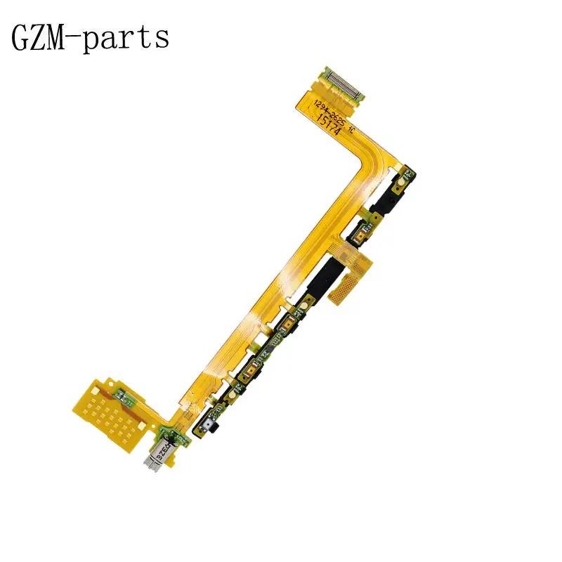 Top Quality Flex Cable For Sony Xperia Z5 Premium E6883 Power and Volume Buttons Cable with Vibrator