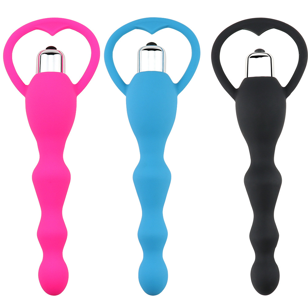 hot sell china adult sex product G-Spot Massager silicone vibrating anal butt Plug