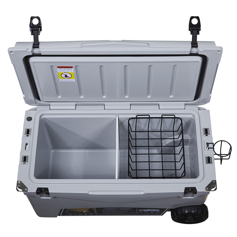KUER 70QT с колесами, ледяная коробка от производителя, большое рыболовное сиденье, пищевой Рото-Формованный кулер