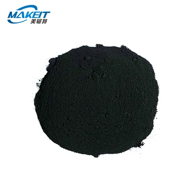 black rubber powder