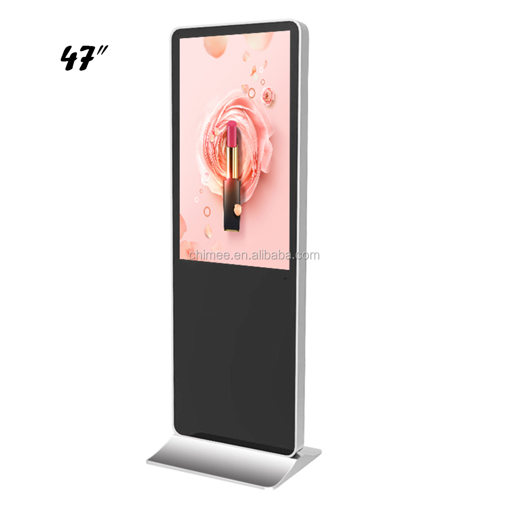 47 дюймов водонепроницаемый открытый digital signage, игрок объявления, напольное рекламное табло с ЖК-дисплеем