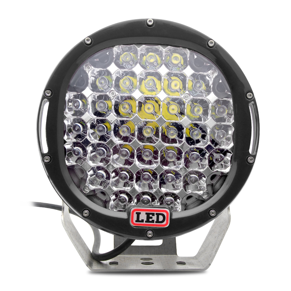 Led рабочий свет высокой мощности 185 Вт круглый 9 дюймов автомобиля пятно света Трактор луч Cob светодиодный свет работы