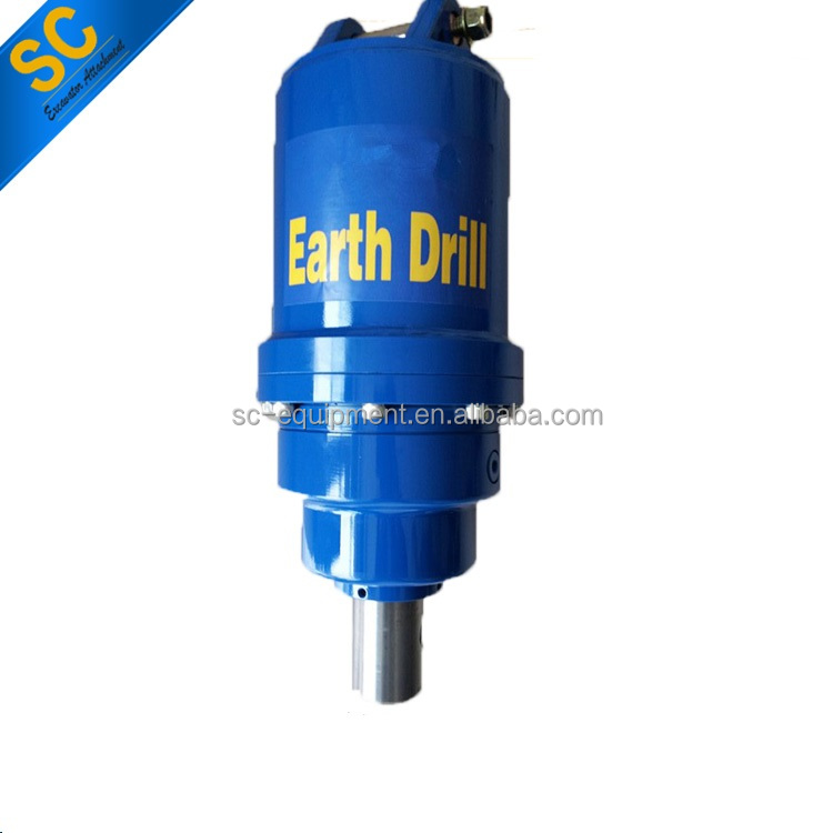 earth Auger Drive ground hole digger For Mini Excavator Attachment