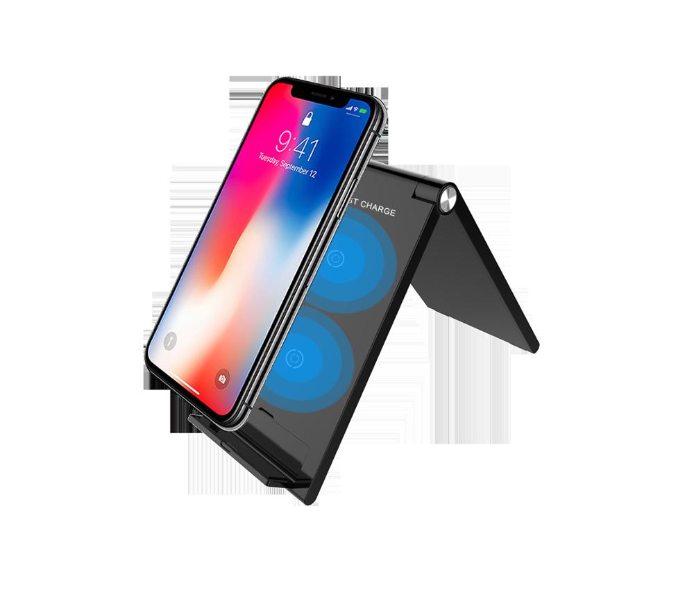 Best Selling 7.5W/10W Qi Certified Wireless Charger, Wireless Charging Fast Charger Stand for iPhone/samsung
