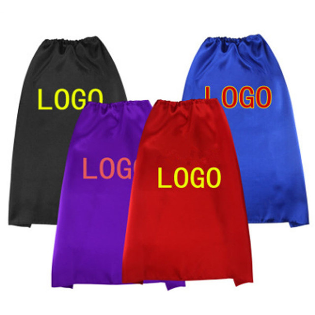 Cheap Satin Custom Party Fancy Dress Kids Super Capes