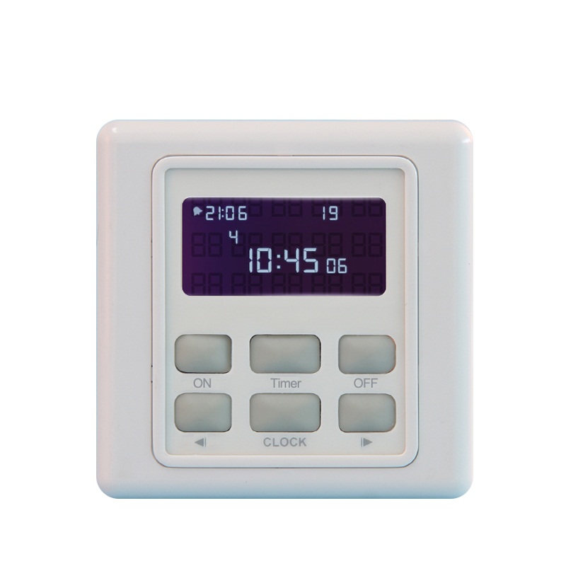 Advanced AC Timer Switch with Weekly Multiple Period Settings