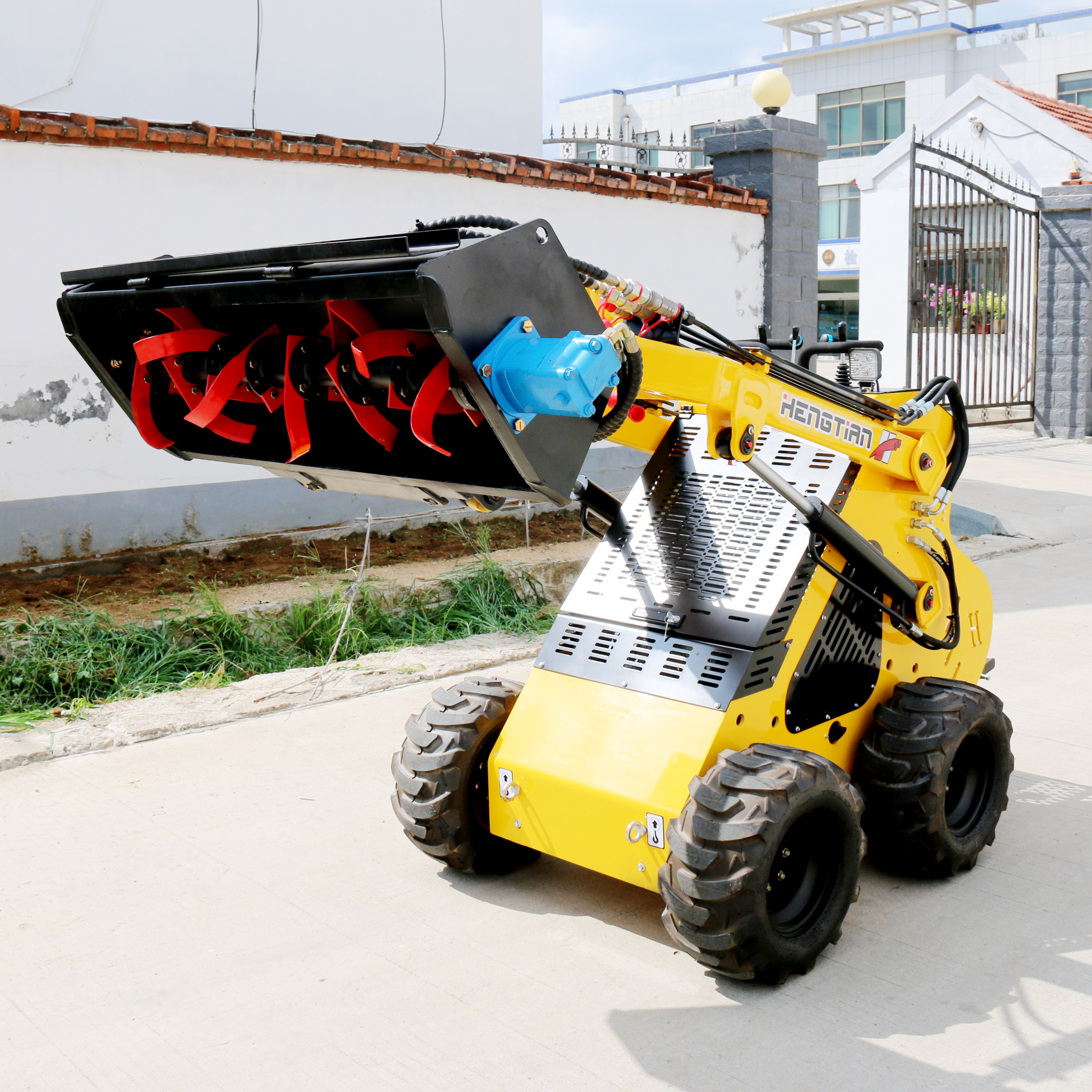 Сельскохозяйственный мощный культиватор 23hp, культиватор для фермы, гидравлический вращающийся роторный культиватор