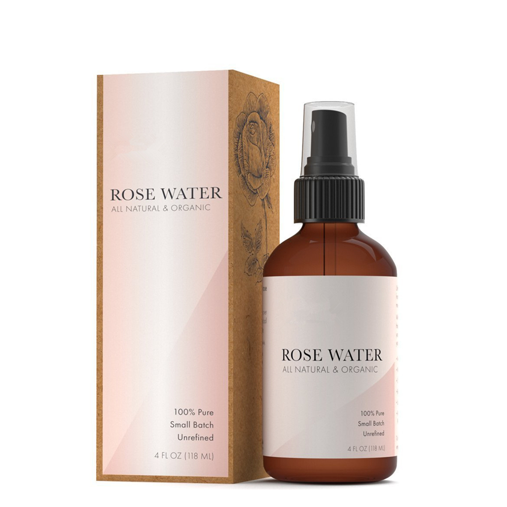 Private Label 100% чистая Органическая розовая вода