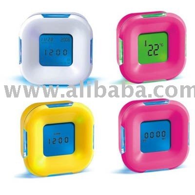 Multifunction alarm clock