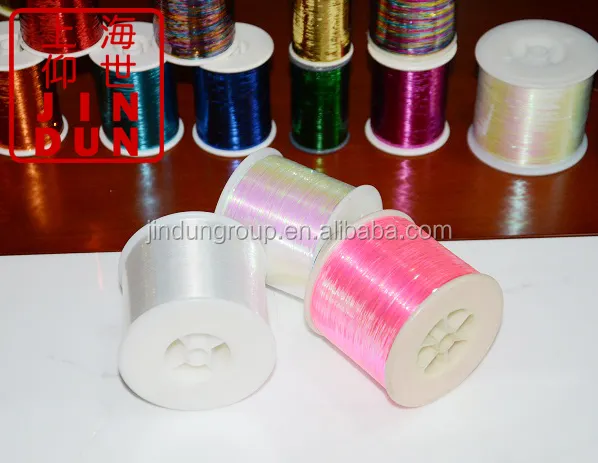 pearl color M type lurex yarn for decoration on curtain