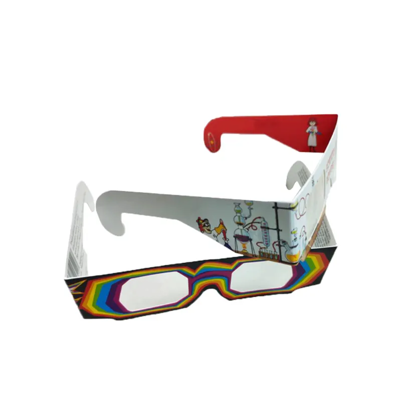 5%-10% Discount off factory price Paper Diffraction Glasses Fireworks 3D Glasses For Fun
