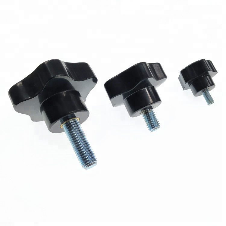 HL.100207 Bakelite Plastic Star Safety Touch Hand Knobs