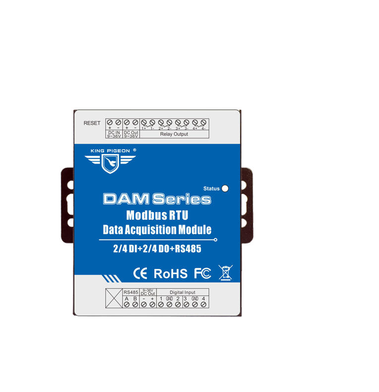 2DO Remote DO релейный выходной модуль DAM104