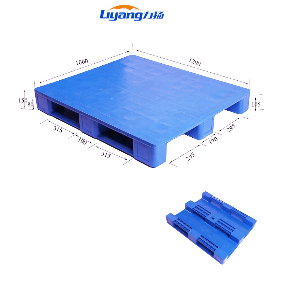 HDPE Склад Pad поддон односторонняя земли пластиковый поддон стеллаж для хранения насадок