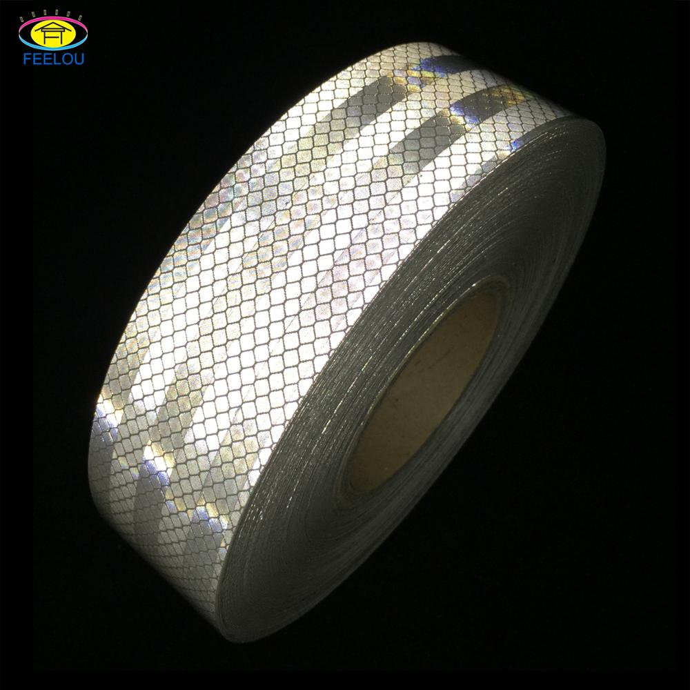 Wholesale white color PVC reflective sheeting tape
