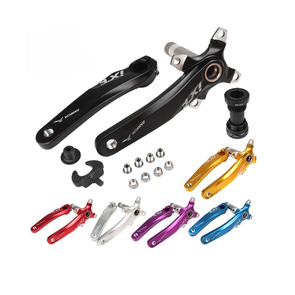 Bicycle Crank BCD 104 MTB Mountain Bike Bicycle Crank BB Bottom Bracket Set Bike Crank Arm Set 170mm