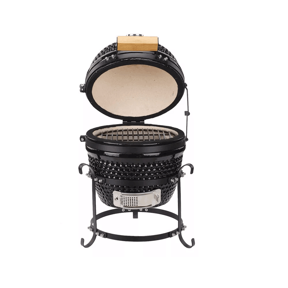 Деревянная пеллетная печь Kamado в форме яйца