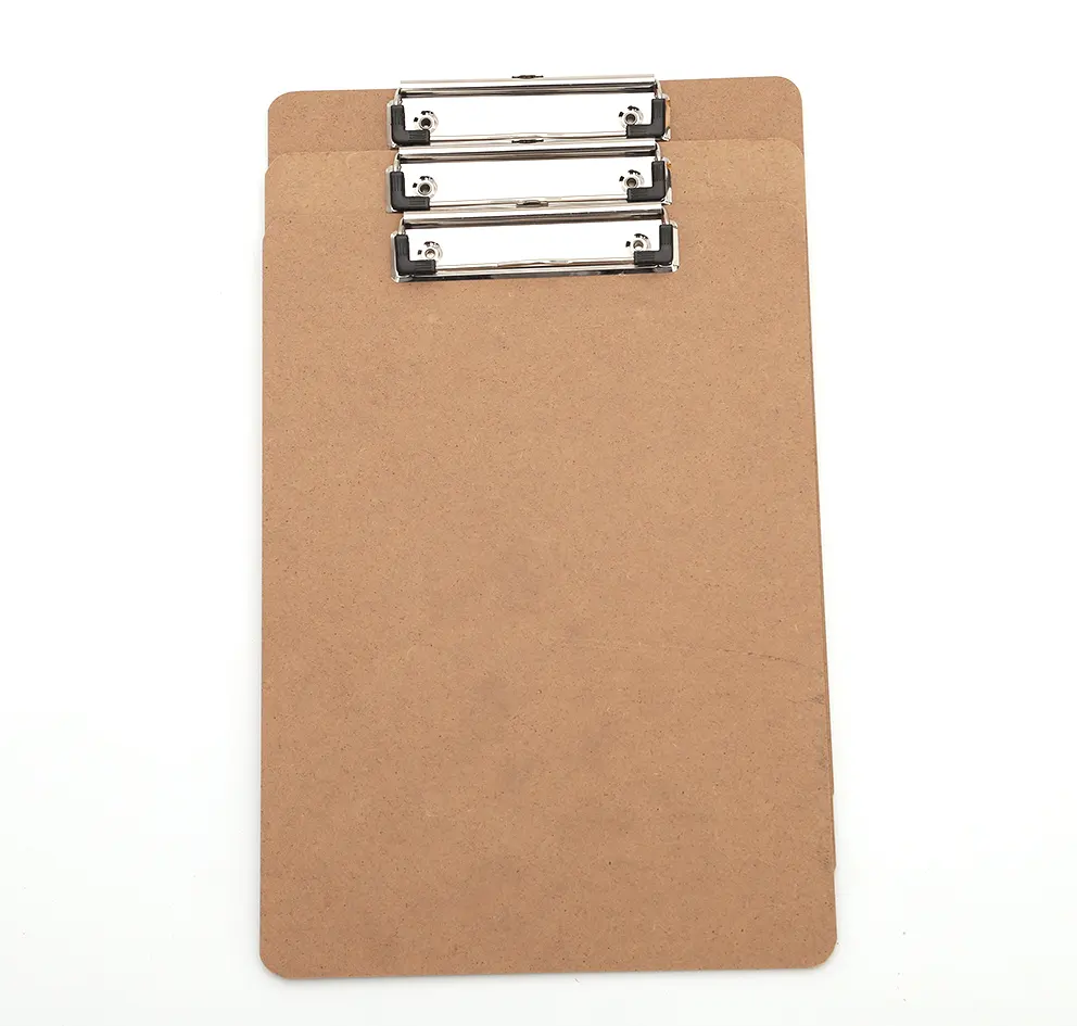 Wholesale High Quality Wooden A4 Size MDF Clipboard for School and Office