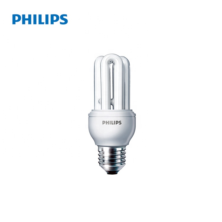 PHILIPS GENIE 5W 8W 11W 14W E14 E27 220-240V 1CT/4x12 Functional non-covered Energy saving lamp replacement incandescent