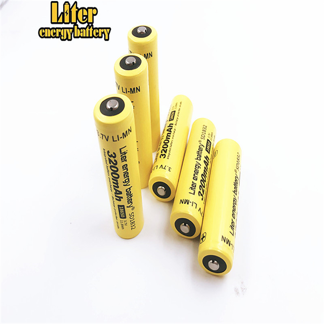 Original 3.7v cylinder cell rechargeable li-ion battery 18650 3200mah battery 3200mah e cig battery