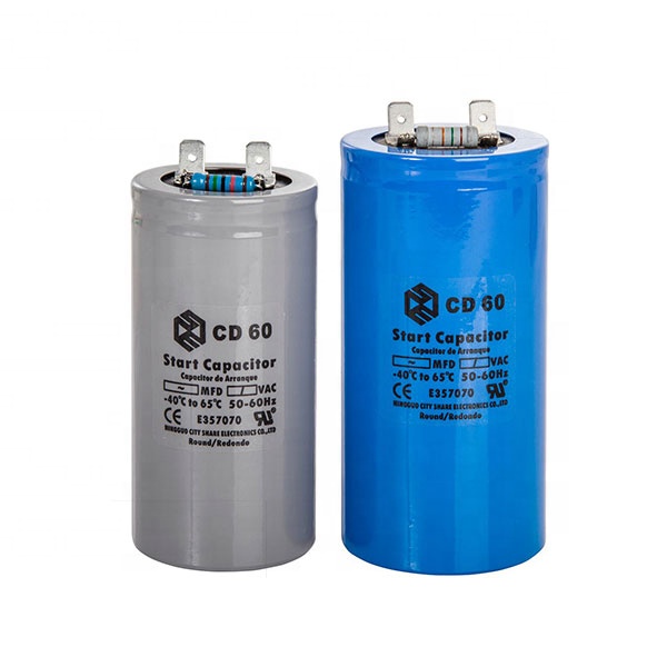 share 110V/220V/330V CD60 AC motor start electrolytic capacitor 50uf to 1000uf