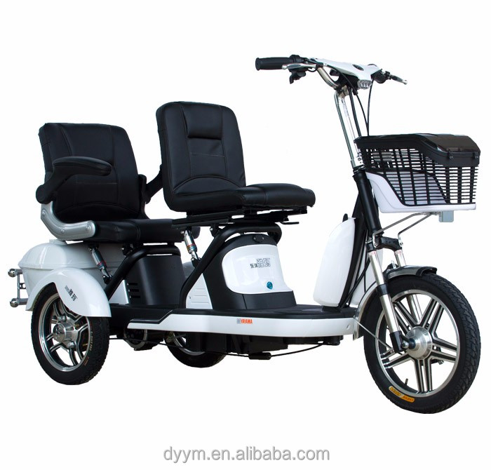 Pupular три колеса, электрический грузовой велосипед e tricycle with two seat