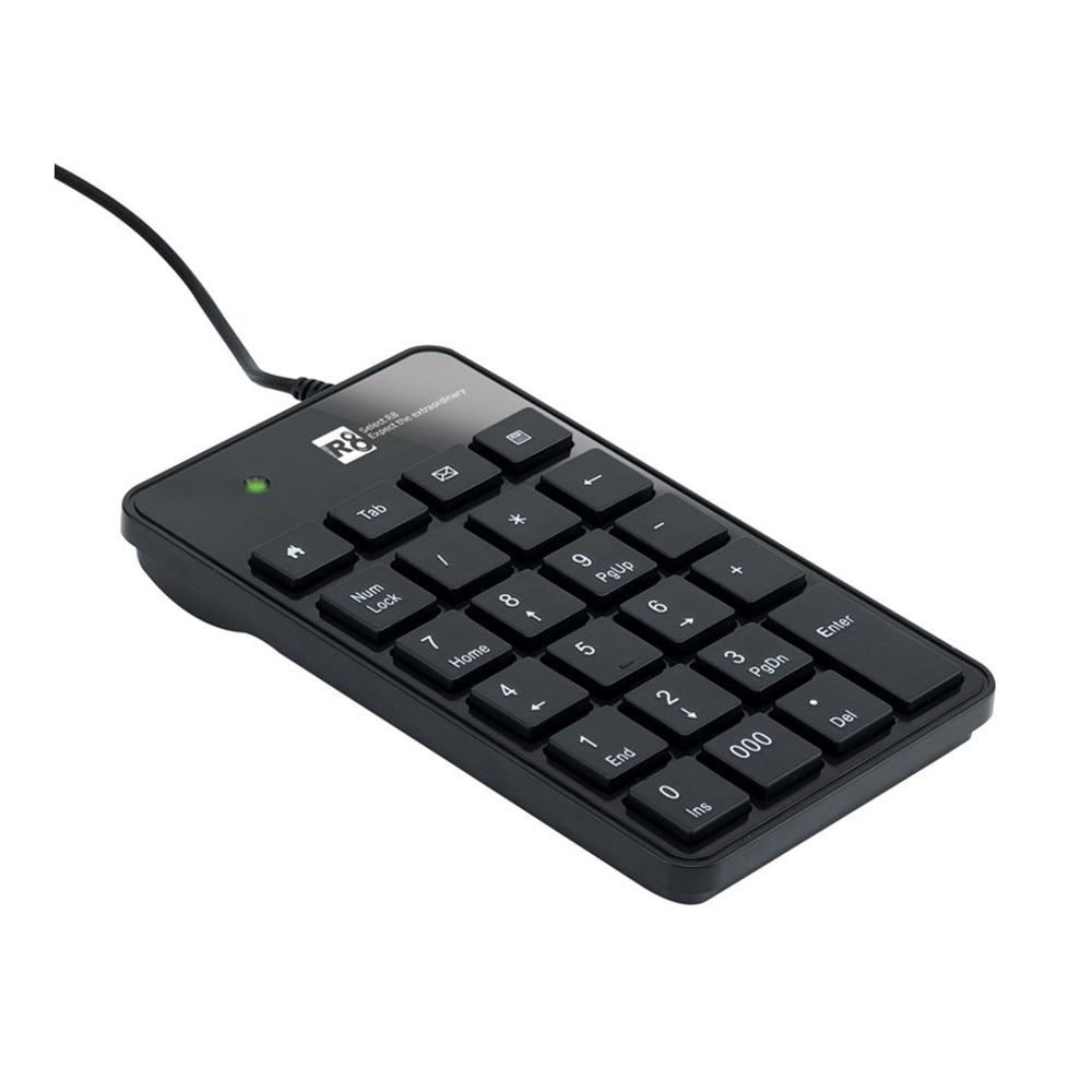 R8 новая модель 23 клавиши проводной маленький мини USB-калькулятор подключения цифровая клавиатура