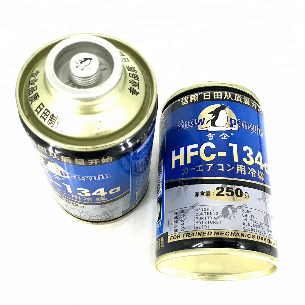 99% чистота r 134a A/C Автомобильный de gas r134a Кондиционер HFC 134a газ-хладагент