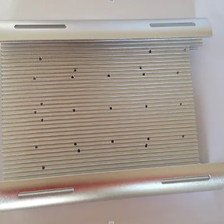 Алюминиевая Экструзионная профильная пластина экструдированный радиатор для светодиодного охладителя