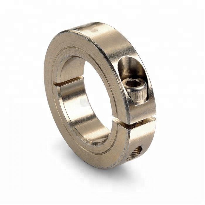 5/8" Zinc Plated Steel Clamp Style One-Piece Shaft Collar