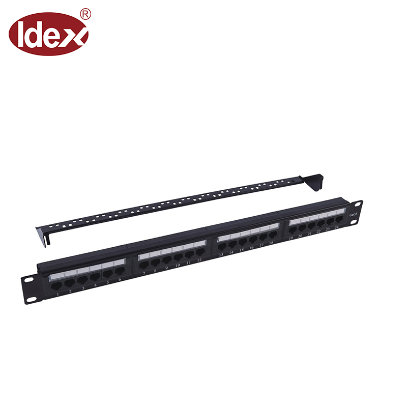 Cat6/cat5e UTP патч-панель 24 порта для сети