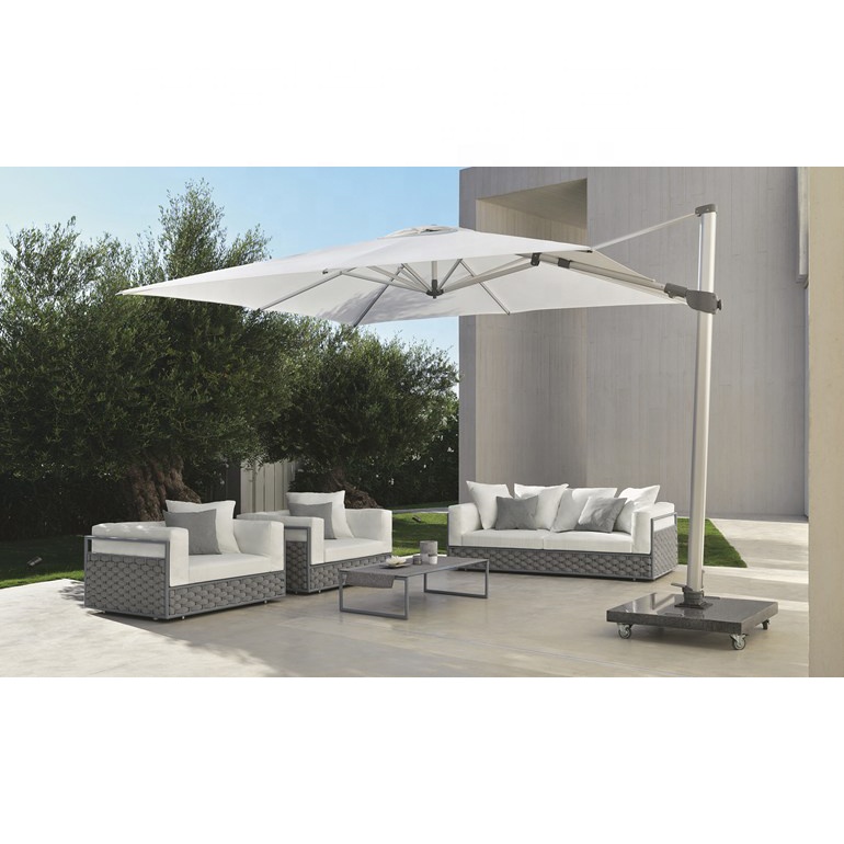 high quality royal hotel Furniture waterproof Outdoor Sofa patio leisure Garden sofa set