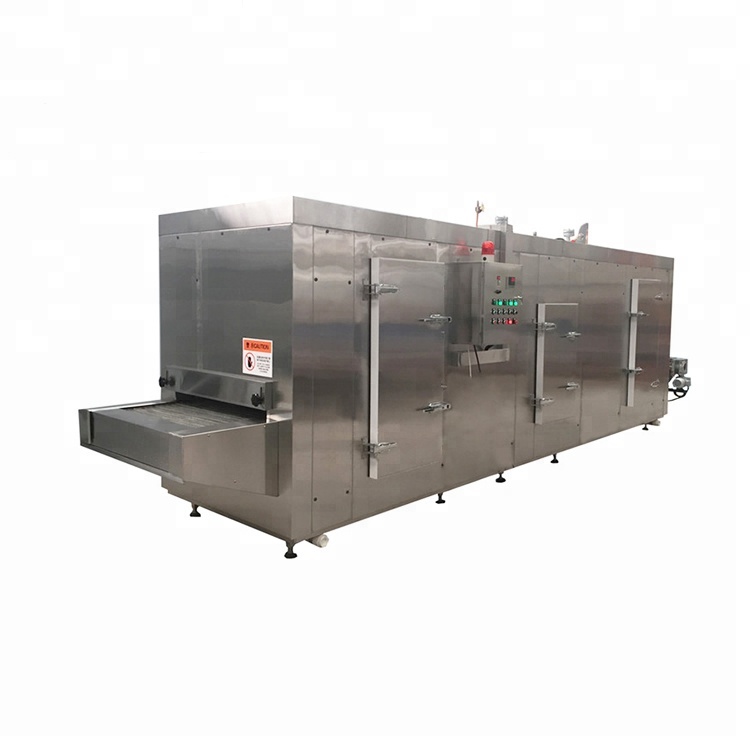 100kg Small Scale Industrial tunnel blast freezer iqf belt freezer shrimp iqf tunnel freezer